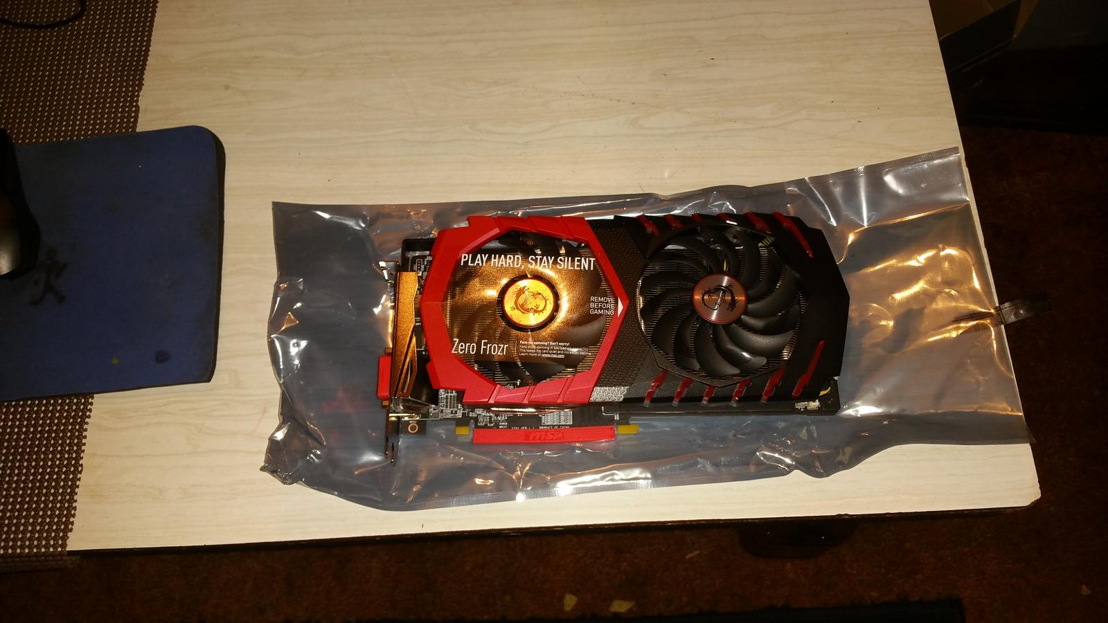 For sale msi rx480 8gb